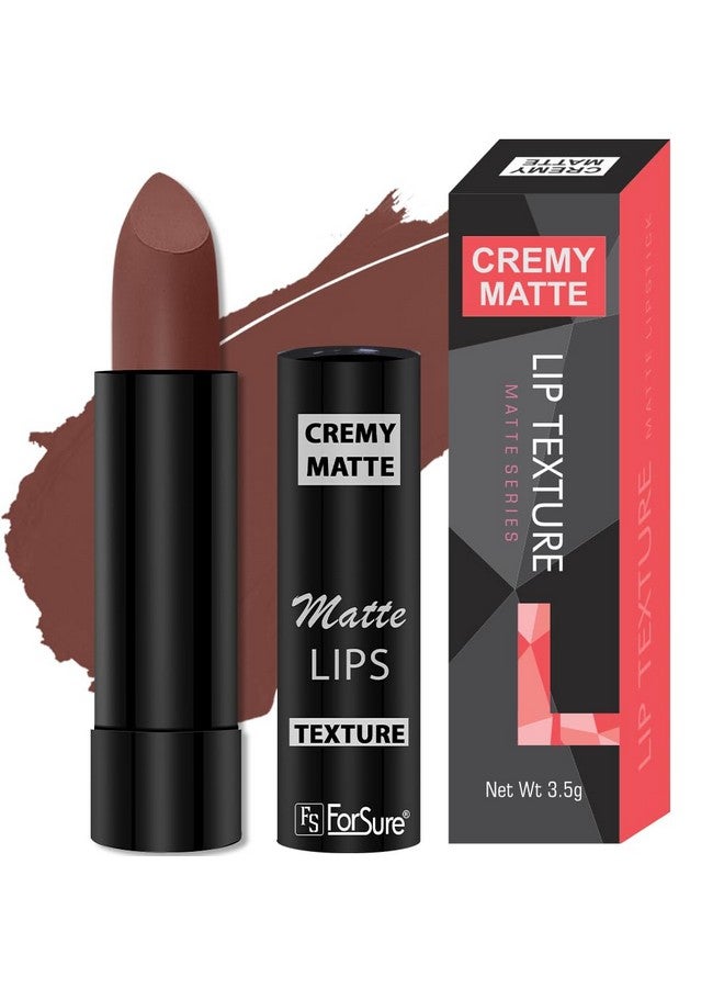ForSure Cremy Matte Lipstick Combo Of 4 Shades- 3.5gm Each (Caramel, Cocoa Brown, Pink Berry, Rust Orange) - Image 5