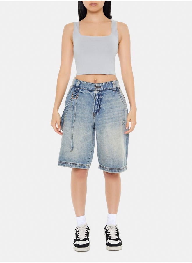 FOREVER 21 - Cropped Tank Top - Image 1