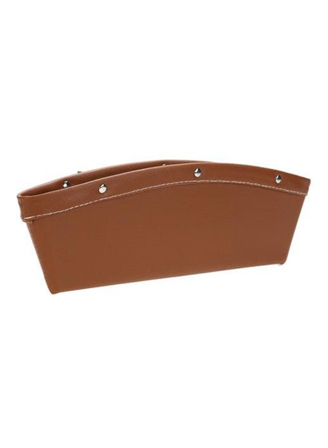 Leather Catcher Storage Organizer Box Caddy