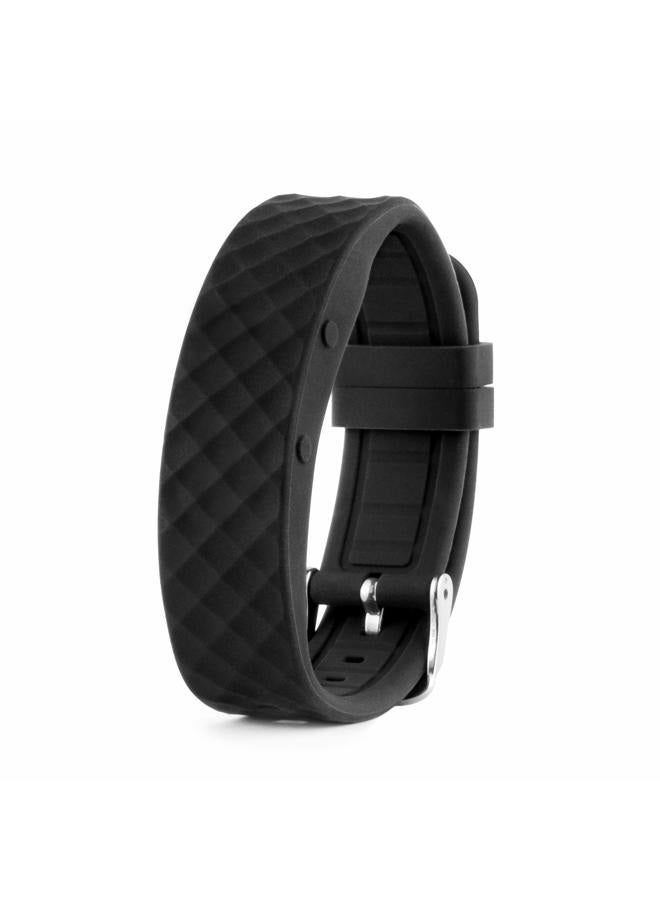 Vibrating Alarm Reminder Watch - Spare Straps (Black, Small)
