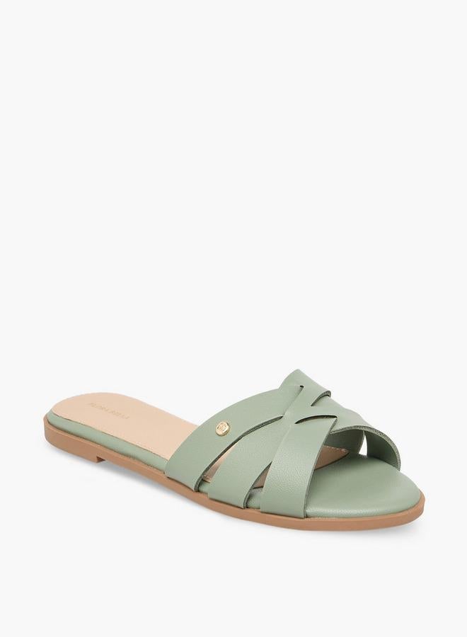 Flora Bella By Shoexpress Women Slip-On Sandals - Image 2