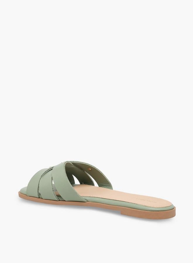 Flora Bella By Shoexpress Women Slip-On Sandals - Image 5