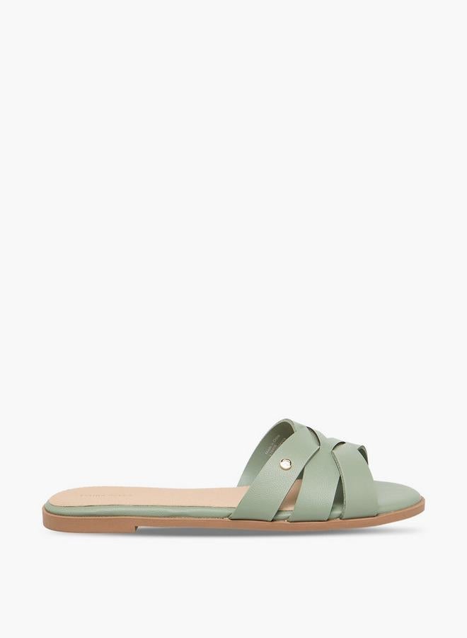 Flora Bella By Shoexpress Women Slip-On Sandals - Image 1