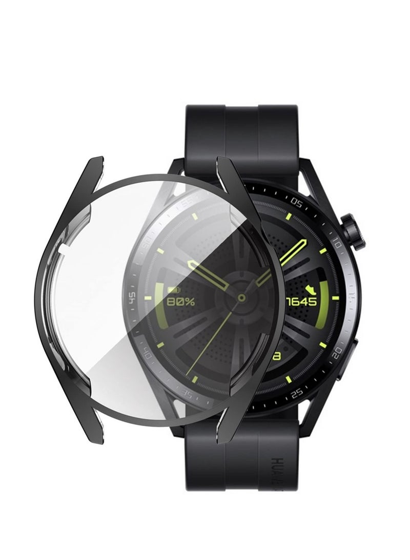 مرنة تبو حالة ووتش GT3 46mm تغطية شاشة GT3 حامي حالة الوفير لينة وخفيفة الوزن التبعي هواوي ووتش - Image 2