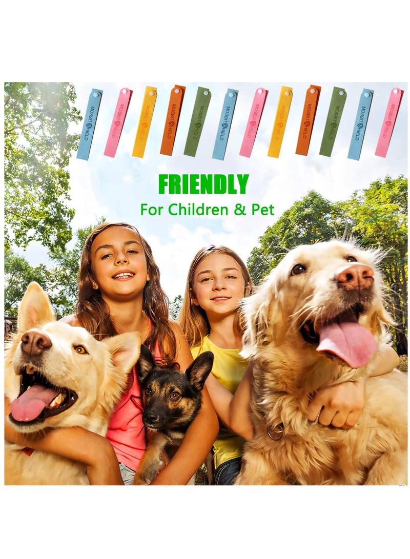 12-Pack Mosquito Repellent Bracelets - Adjustable, Reusable Bands with Natural Ingredients for Up to 72 Hours of Effective Insect Protection. Perfect for Outdoor Activities! - Image 3