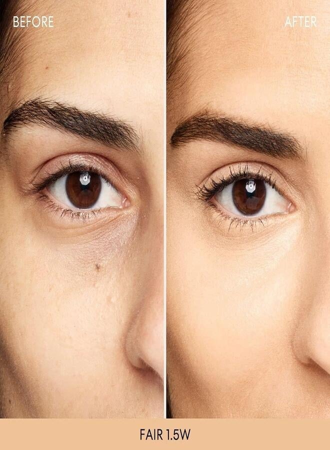 خافي عيوب المعادن السائل الأصلي من bareMinerals - درجة 1.5 فاتح | خافي عيوب سائل معدني مرطب ومفتح للبشرة بتغطية قابلة للبناء ولمسة نهائية طبيعية مشرقة - 6 مل - Image 2