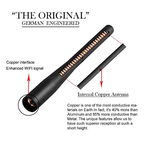 VOFONO Short Antenna Compatible with Mini Cooper 2000-2025 Mini Cooper Accessories 4.5 Inch Antenna Mast Replacement - Image 5