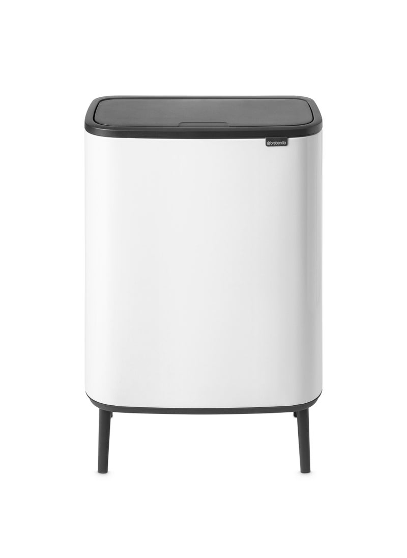 Bo Touch Bin 60 Litres with 1 Inner Bucket White - pzsku/ZD7795B1827476077BA6DZ/45/_/1688647212/abf3cec9-0533-4243-a135-daeb7d27cb8f