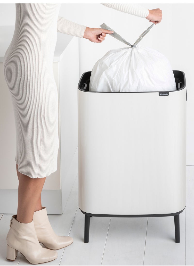 Bo Touch Bin 60 Litres with 1 Inner Bucket White - pzsku/ZD7795B1827476077BA6DZ/45/_/1688647213/6d5380fd-7779-4bca-ae00-0ff505782c23