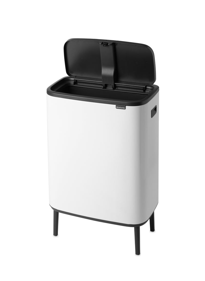 Bo Touch Bin 60 Litres with 1 Inner Bucket White - pzsku/ZD7795B1827476077BA6DZ/45/_/1688647214/c919174e-74f4-4a1d-ab1a-ed2bd5d089af