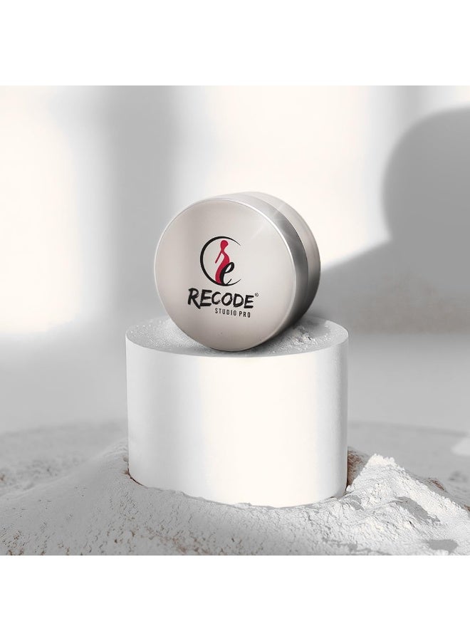 إعادة ترميز بودرة تثبيت "Recode Set & Forget" - لمسة نهائية مطفية وناعمة، شفافة (بدون لون) - 12 جم - Image 2