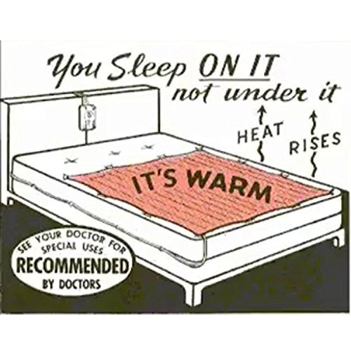 Warmland Polycotton 150 TC Electric Bed Warmer (Single_Brown) - Image 5