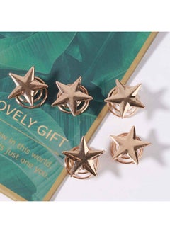 Yheakne Tiny Pearl Hair Studs Hair Pin Hair Ring Hairstyle Embellishment Hair Accessories For Women And Girls Gifts 5Pcs (Star)  - Image 5