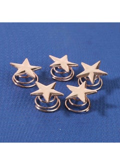 Yheakne Tiny Pearl Hair Studs Hair Pin Hair Ring Hairstyle Embellishment Hair Accessories For Women And Girls Gifts 5Pcs (Star)  - Image 4