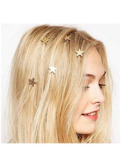 Yheakne Tiny Pearl Hair Studs Hair Pin Hair Ring Hairstyle Embellishment Hair Accessories For Women And Girls Gifts 5Pcs (Star)  - Image 1