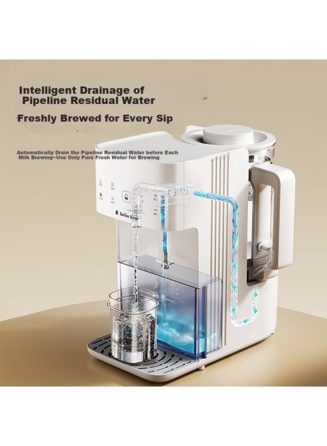 Snow Bear Snowbear Automatic Milk Dispenser With Glass Constant Temperature Kettle, Baby Formula Maker With Water Injection And Temperature Control, 1.5l, 5100 - Image 2