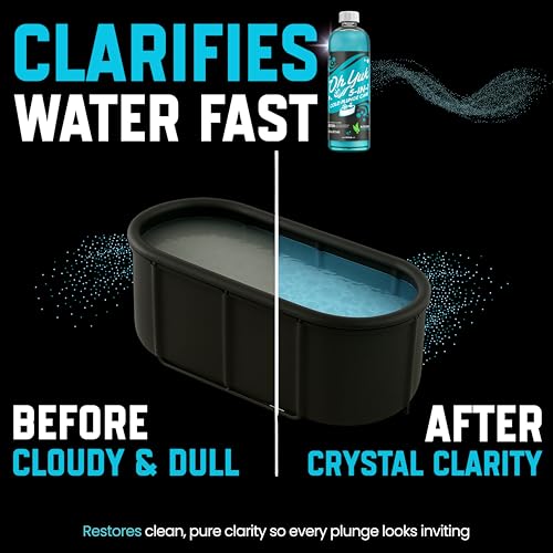 Oh Yuk 5-in-1 Cold Plunge Water Treatment – Cleaner, Clarifier, Conditioner, Combats Odors, Deodorizes – Premium Cold Tub & Ice Bath Care – Works with All Cold Plunges with Filter Systems – 32 Uses - Image 5