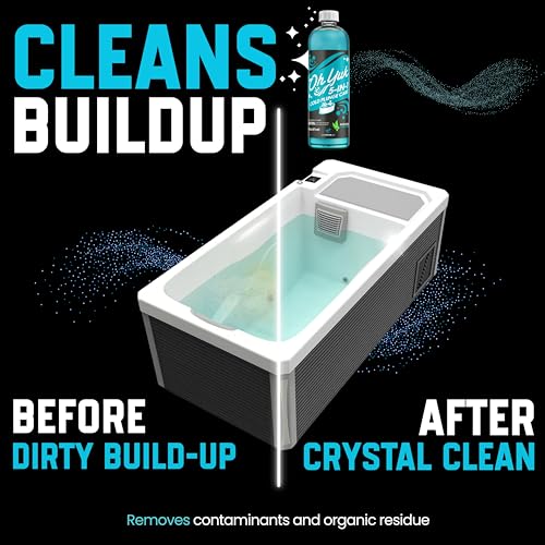 Oh Yuk 5-in-1 Cold Plunge Water Treatment – Cleaner, Clarifier, Conditioner, Combats Odors, Deodorizes – Premium Cold Tub & Ice Bath Care – Works with All Cold Plunges with Filter Systems – 32 Uses - Image 4
