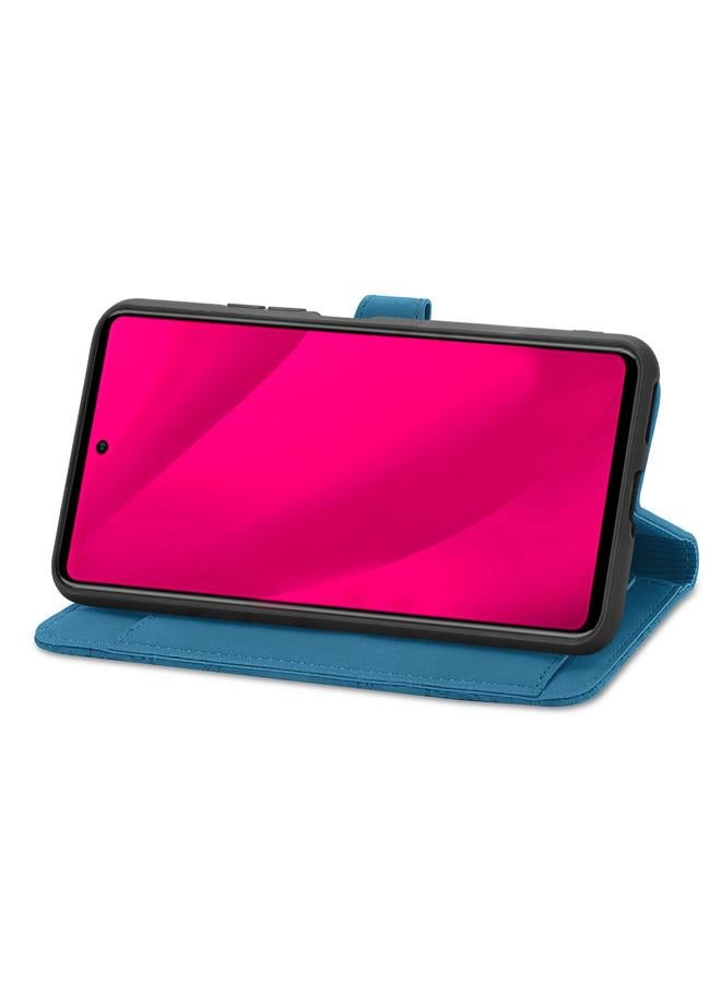 The Bros Phone Case For Honor 400 Lite Embossed Flower Zipper Leather Phone Phone Case - Image 5