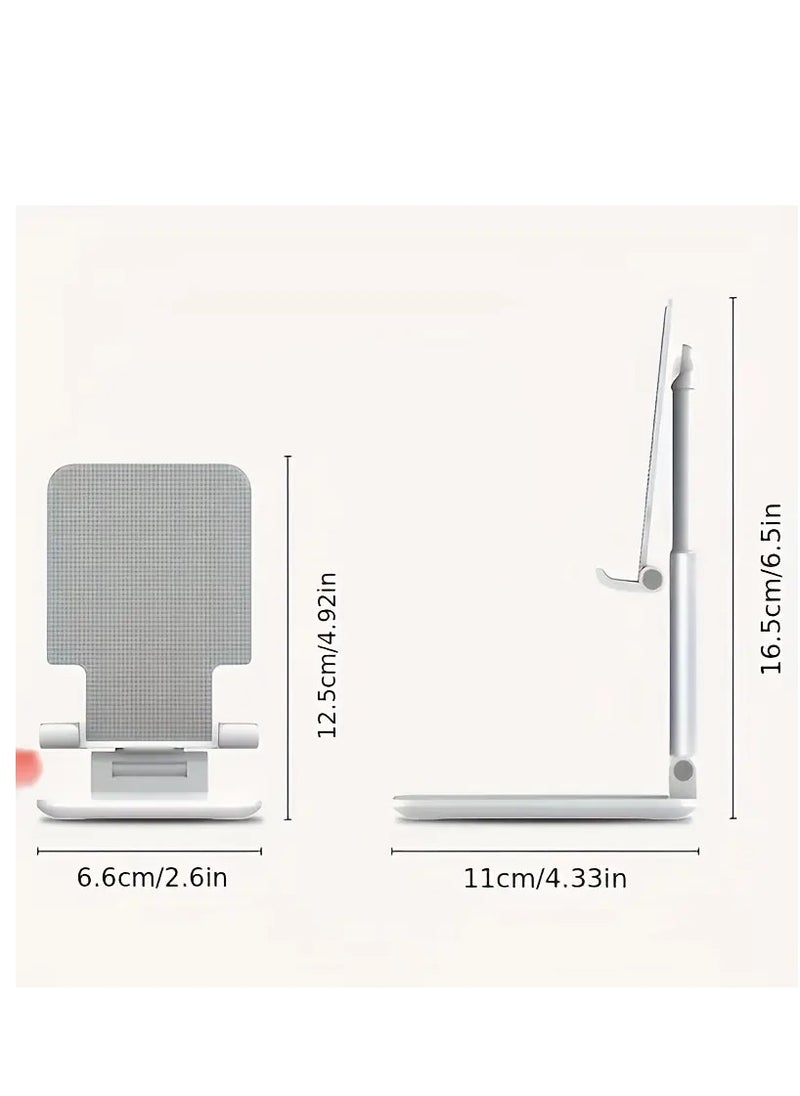 Generic - Mobile phone holder for desk for iPhone, iPad, Xiaomi, adjustable tablet holder, mobile phone stand for table. - Image 1