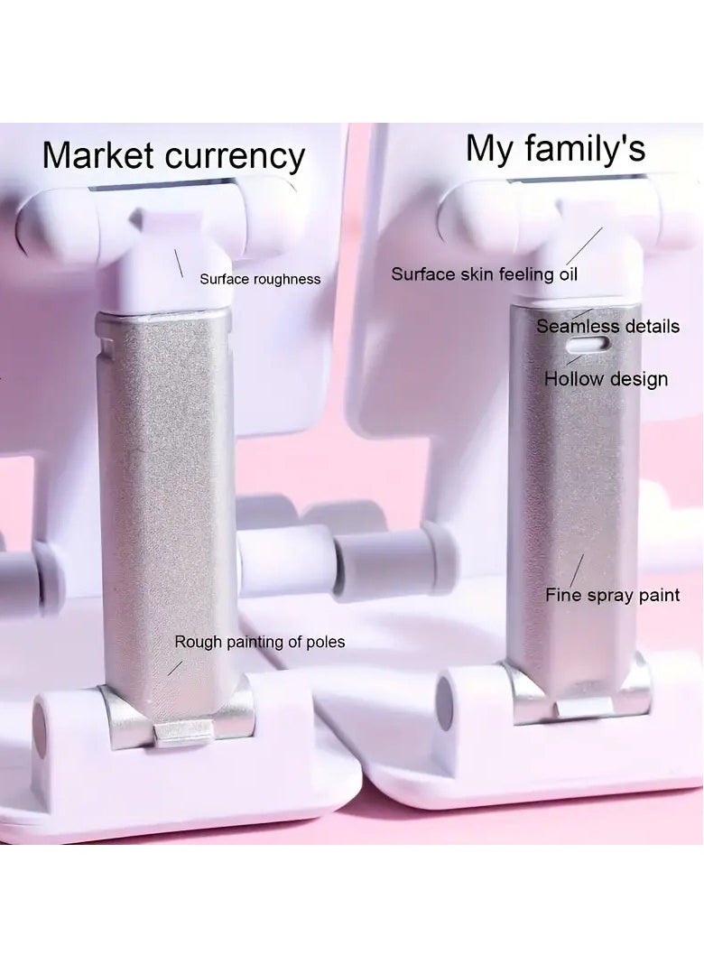 Generic - Mobile phone holder for desk for iPhone, iPad, Xiaomi, adjustable tablet holder, mobile phone stand for table. - Image 1
