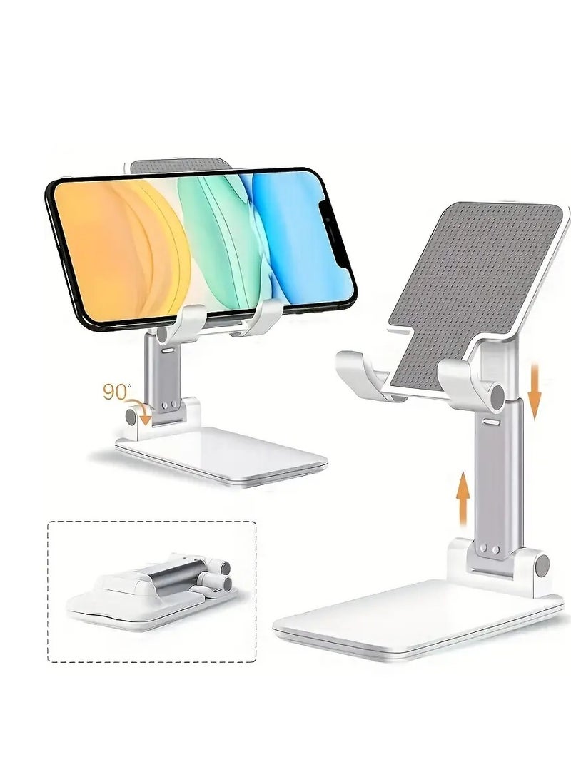 Generic - Mobile phone holder for desk for iPhone, iPad, Xiaomi, adjustable tablet holder, mobile phone stand for table. - Image 1