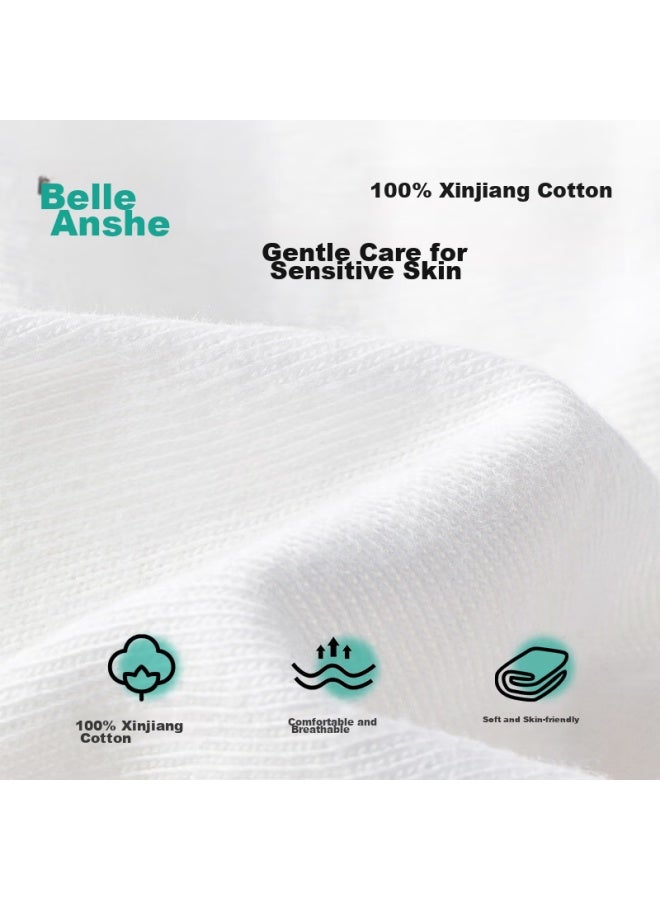 Briars Beianshi Disposable Women's Underwear, Pure Cotton, No-wash, Portable, Individually Packaged, Women's White - Image 4