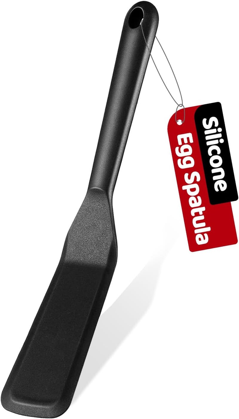 Eggssentials Egg Spatula is Heat Resistant Non-Stick Pancake Spatula - Silicone Spatula is used as an Omelette Spatula for Cooking. - Image 1