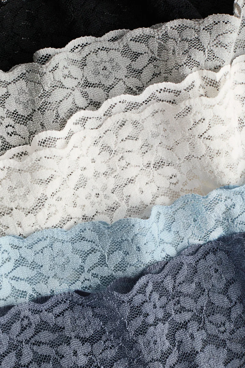 H&M 10-pack lace thong briefs