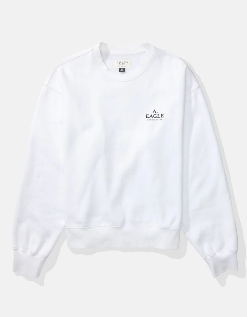 American Eagle  AE Graphic Crewneck Sweatshirt for Men | Best Price UAE