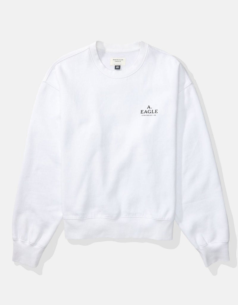 American Eagle AE Graphic Crewneck Sweatshirt - Image 3