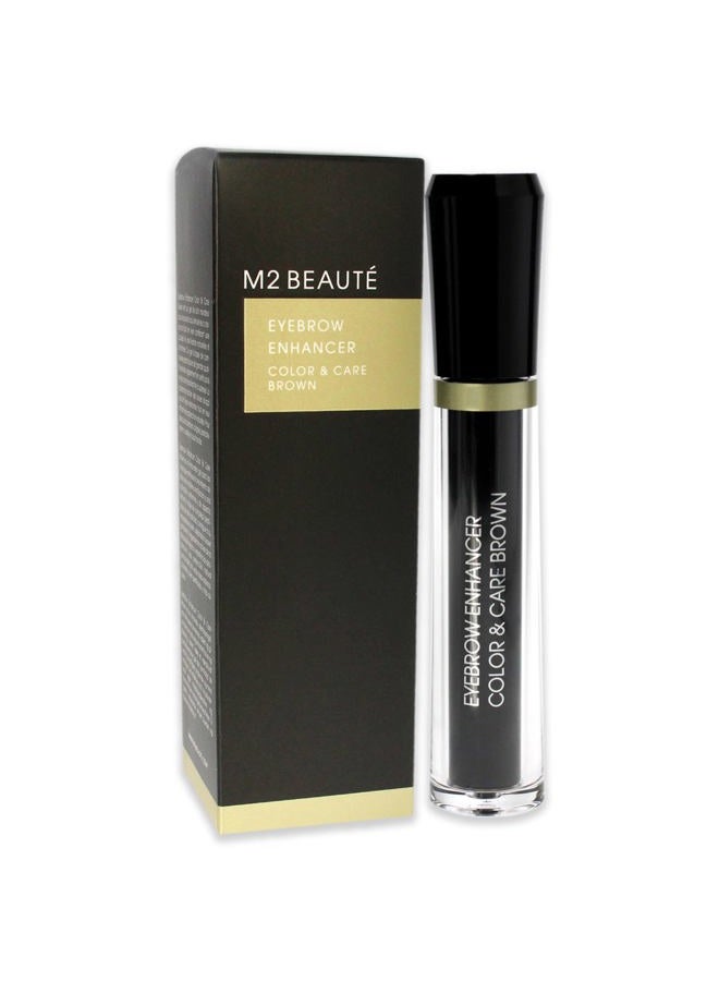 M2 BEAUTE معزز الحواجب لون ورعاية - بني للنساء 0.2 أونصة - Image 3