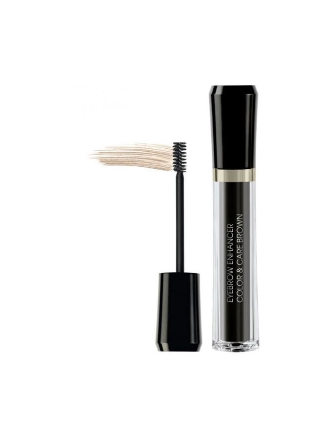 M2 BEAUTE معزز الحواجب لون ورعاية - بني للنساء 0.2 أونصة - Image 1