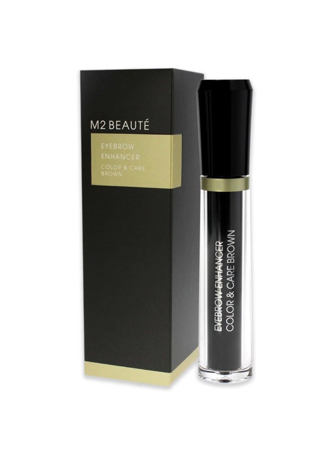M2 BEAUTE معزز الحواجب لون ورعاية - بني للنساء 0.2 أونصة - Image 4