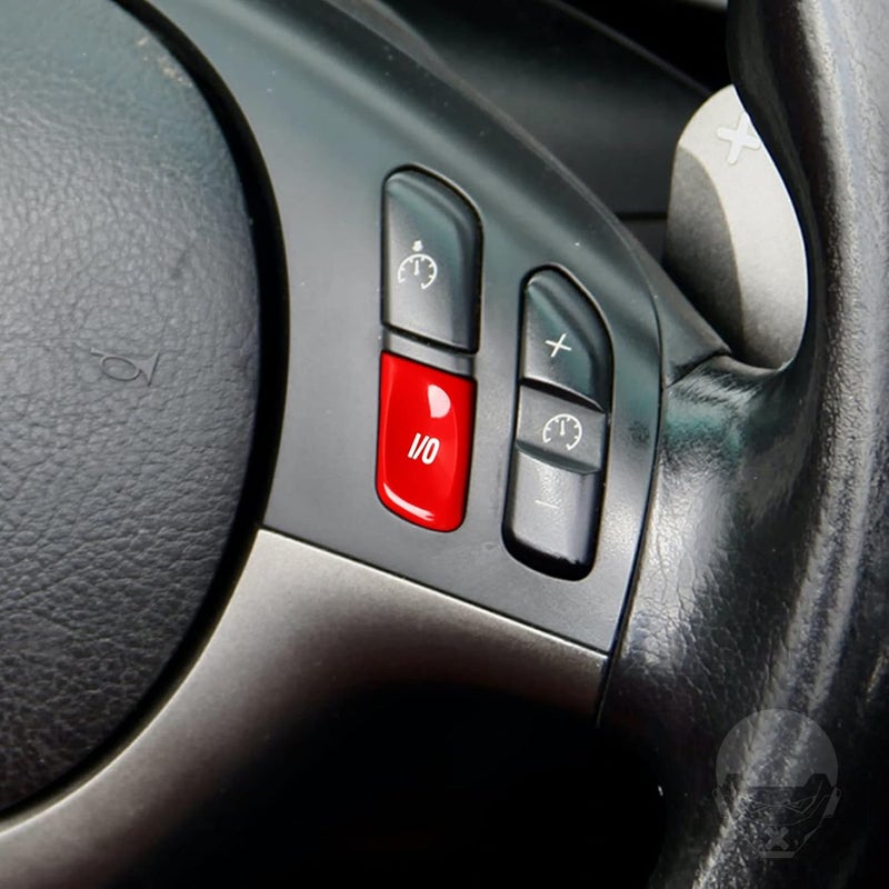 Steering Wheel Control Switch Button Movement Mode IO Control Car Modify Replacement for M3 E46 1998 to 2004 (Red) - Image 5