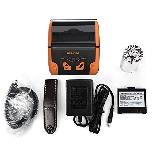 Rongta Portable 80mm POS Printer, Mobile Thermal Receipts Printer, USB&Bluetooth Connection, Compatible with Android Phone, Do Not Square/Ipad/Computer/Android Tablet(RPP300) - Image 5