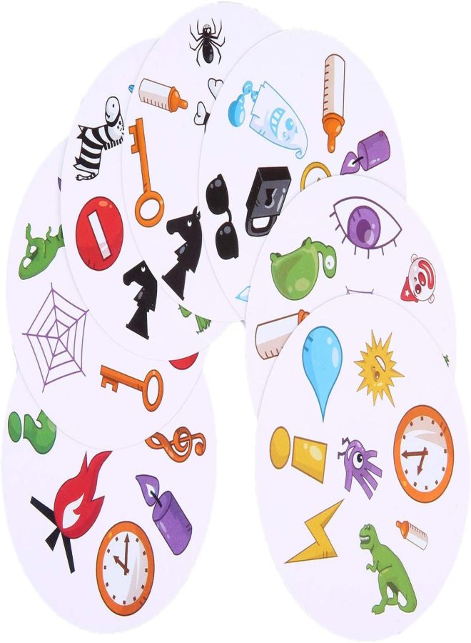 DOBBLE Family Dual Find It English Version Color Image Card Game - Image 5