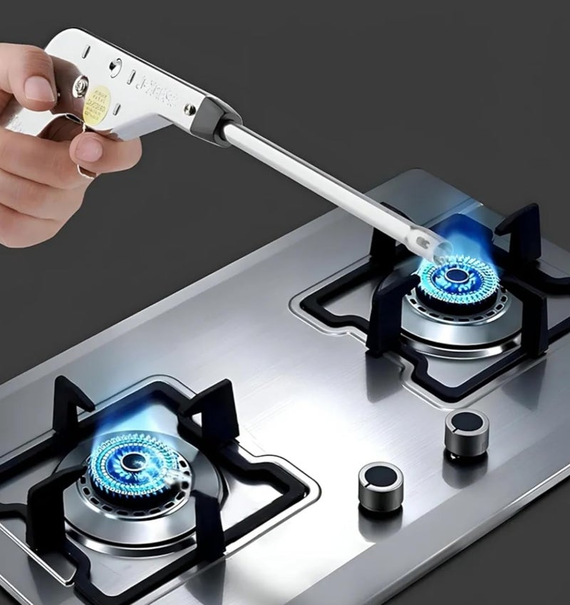 Electronic Gas Gun, Steel Gas Gun, Ideal for Igniting Gas Grills, Stoves and Ovens in Kitchen, Providing Safe Ignition and Easy to Use (1) - Image 4