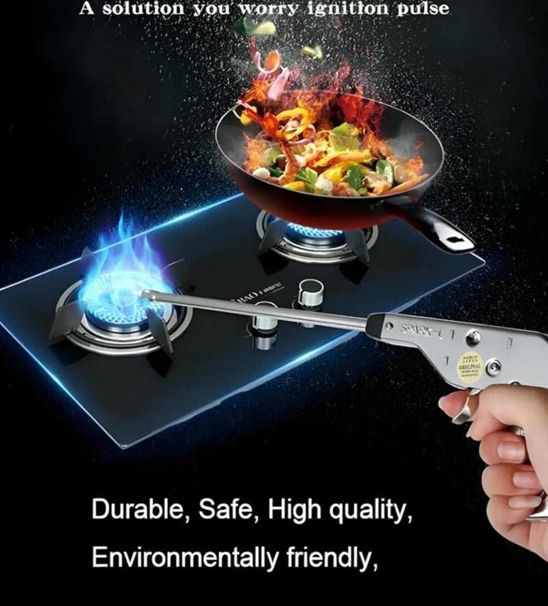 Electronic Gas Gun, Steel Gas Gun, Ideal for Igniting Gas Grills, Stoves and Ovens in Kitchen, Providing Safe Ignition and Easy to Use (1) - Image 5