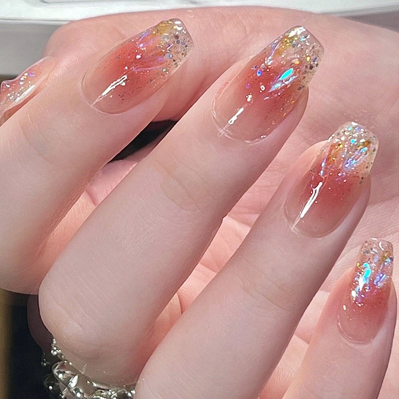 Generic Handcrafted Butterfly Glitter Nail Stickers BY1130# sugar bright tablets 