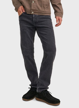 Light Wash Straight Fit Jeans
