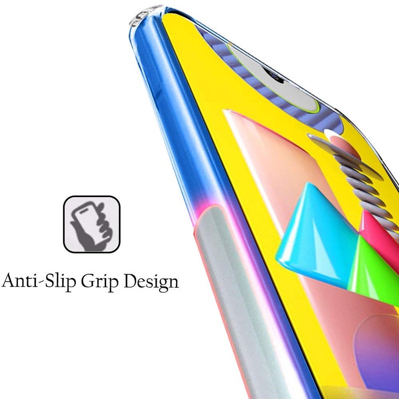 Realcase غطاء خلفي M31 / F41، [امتصاص الصدمات] جل شفاف واضح مع زوايا معززة، غلاف خلفي رقيق من TPU سيليكون ناعم لهاتف سامسونج جالاكسي M31 / جالاكسي F41 - Image 3