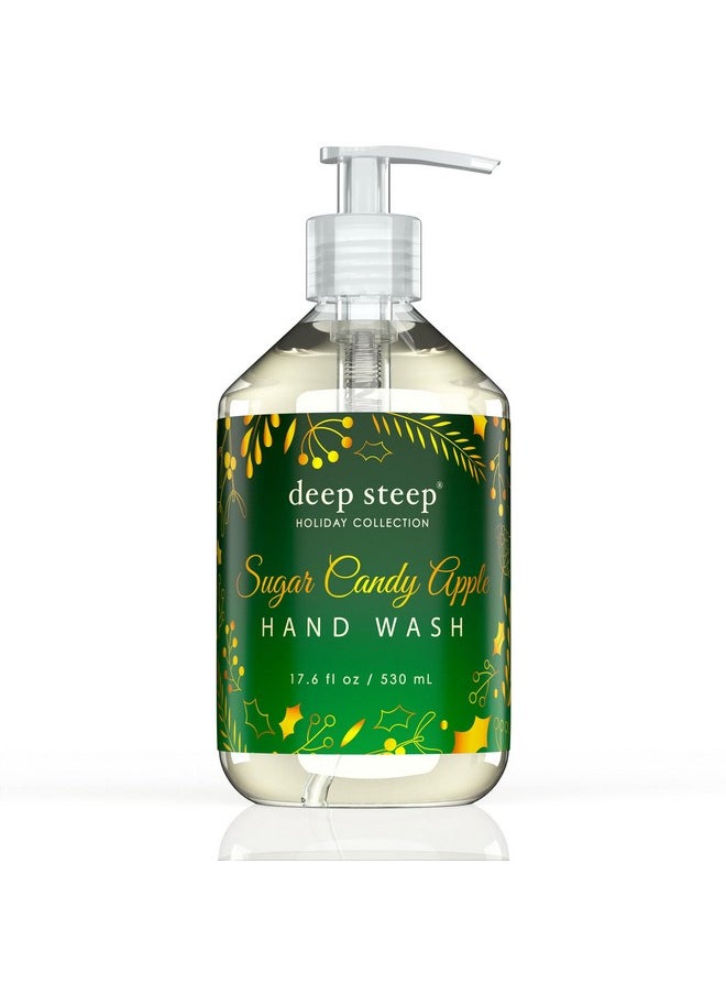 Deep Steep - Liquid Hand Wash 17.6 Ounces (Sugar Candy Apple) - Image 1