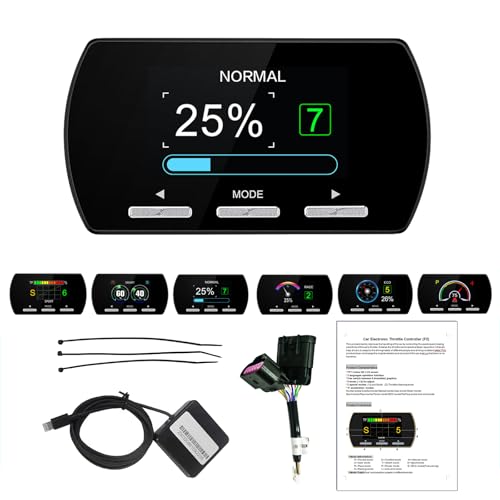 Qagea Throttle Response Controller 9 Drive Modes Smart Electronic Racing Accelerator Compatible with Chevy Silverado, Suburban, Tahoe, GMC Sierra, Yukon, Cadillac Escalade (867-Upgrade) - Image 1