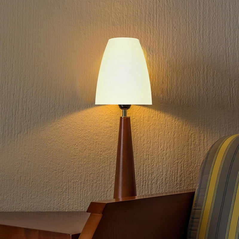 6Pcs White Plastic Floor Lamp Shade Replacement 30Mm Middle Hole Modern Home Decoration - Image 5