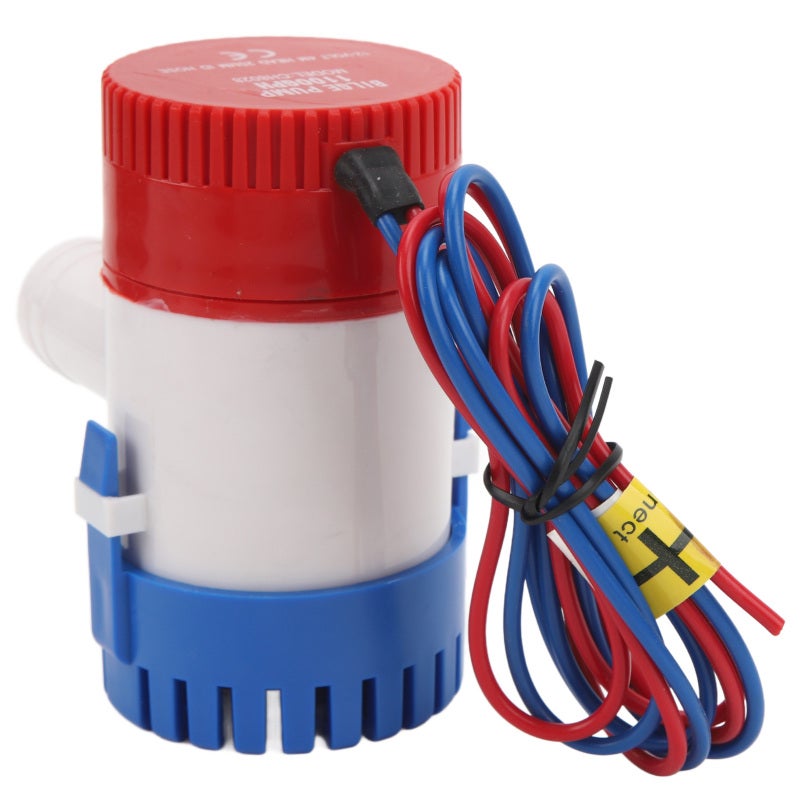 1100 GPH Marine Bilge Pump Kit Waterproof Shock-Resistant - High Flow Stable Performance Bilge Pump System for Boats RVs Home Basements Water Removal - Image 4