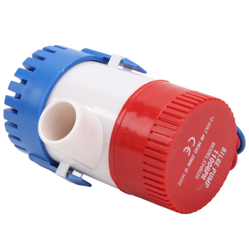 1100 GPH Marine Bilge Pump Kit Waterproof Shock-Resistant - High Flow Stable Performance Bilge Pump System for Boats RVs Home Basements Water Removal - Image 3