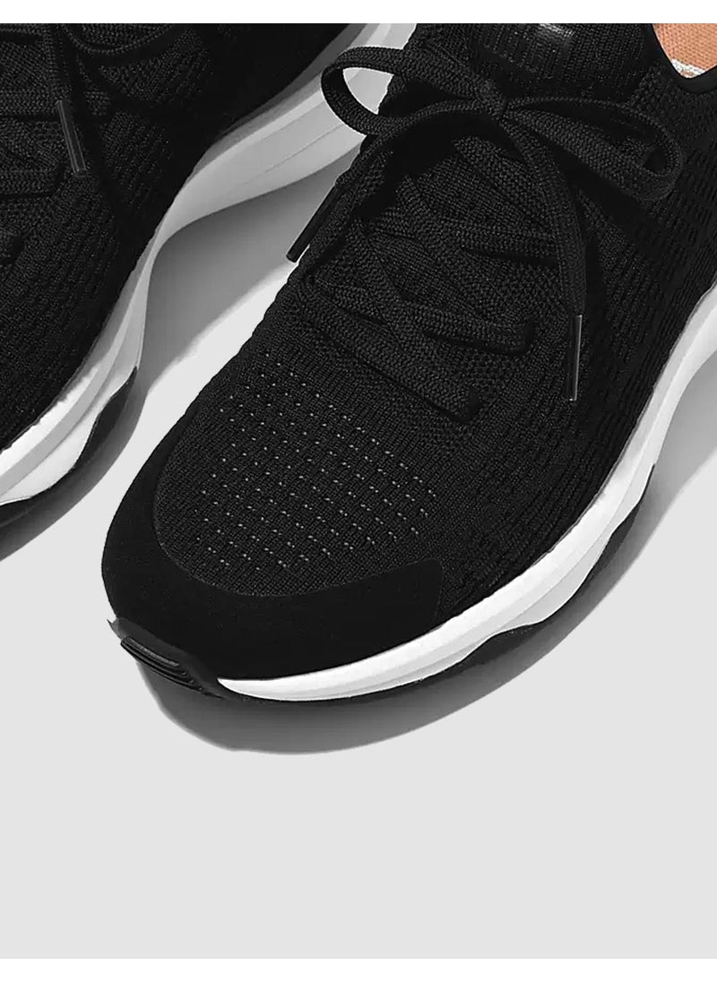 FitFlop Vitamin Ffx Gb7 Knitted Black Women's Sports Shoes  - Image 3