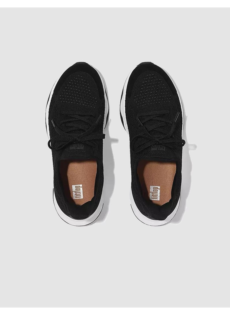 FitFlop Vitamin Ffx Gb7 Knitted Black Women's Sports Shoes  - Image 4