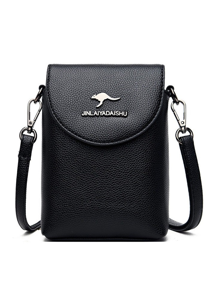 KANGAROO New Single Shoulder Crossbody Bag Fashionable Vertical Small Bag 
